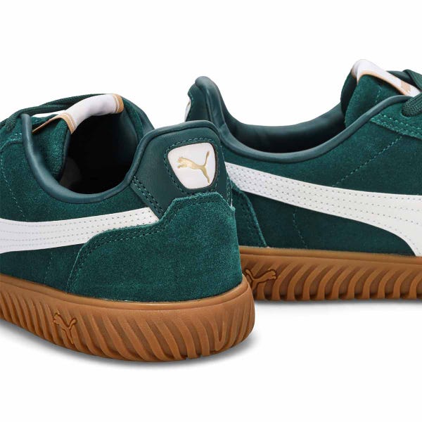 Baskets à lacets CLUB KAYZER SD, terrain vert/blanc, hommes