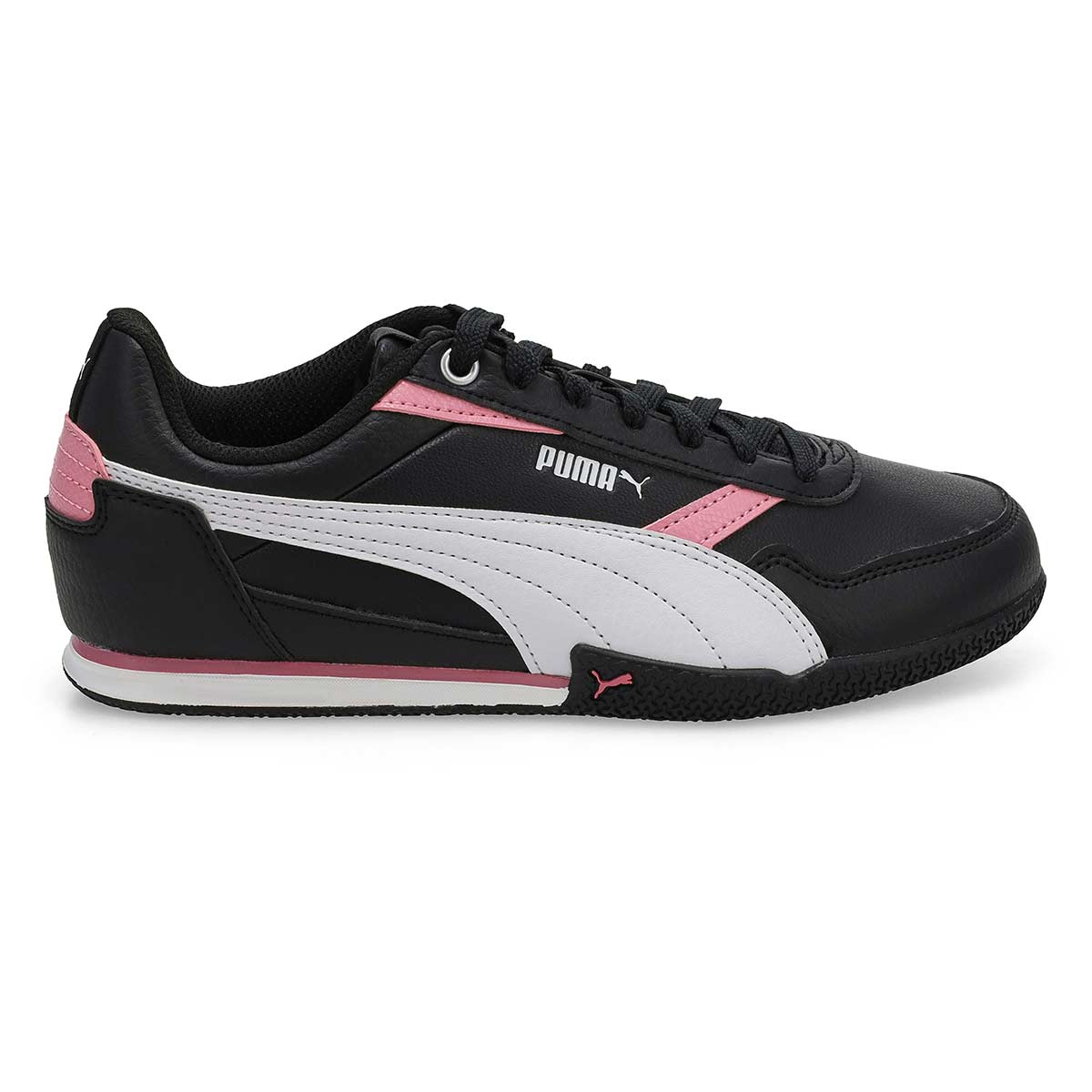 Women's Bella Donna L Low Profile Sneaker - Black/White/Poised Pink