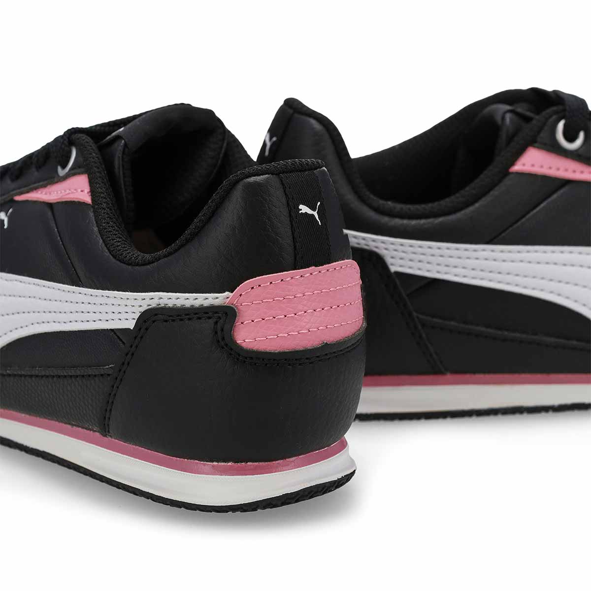 Women's Bella Donna L Low Profile Sneaker - Black/White/Poised Pink