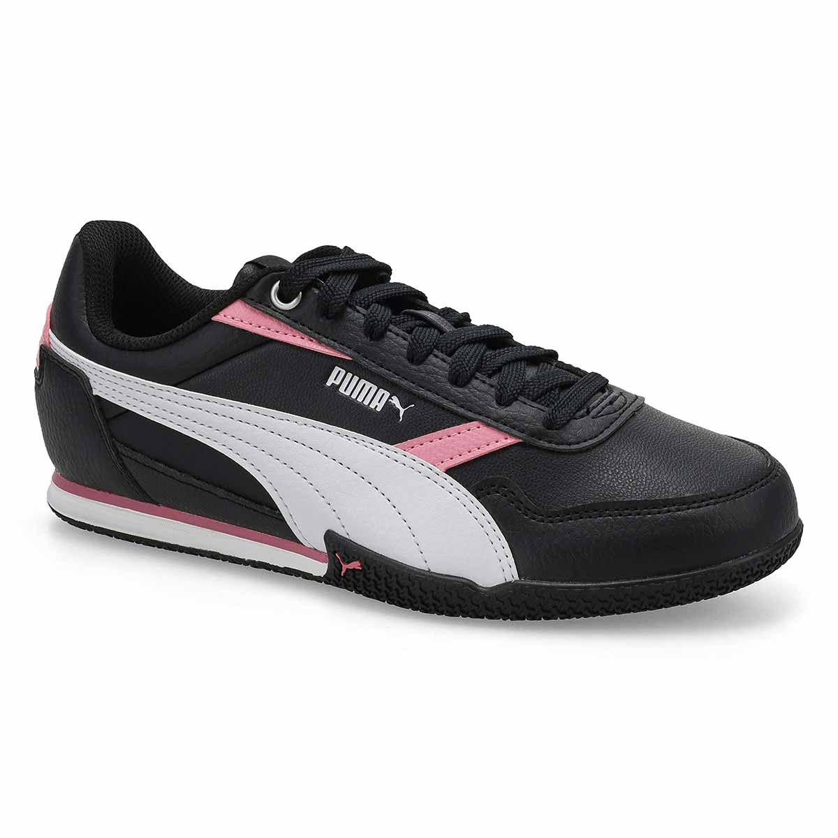 Women's Bella Donna L Low Profile Sneaker - Black/White/Poised Pink