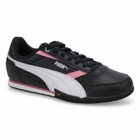 Women's Bella Donna L Low Profile Sneaker - Black/White/Poised Pink