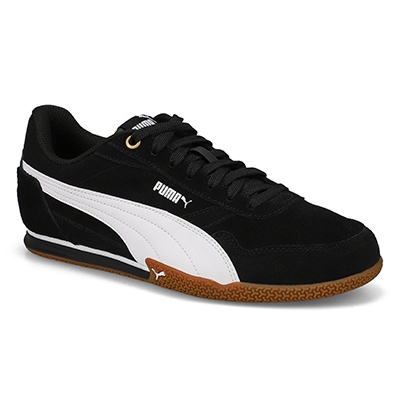 Lds Bella Donna SD Lace Up Sneaker - Black/White