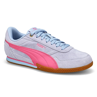 Baskets à lacets Bella Donna SD, bleu pâle/rose, femmes