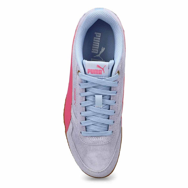 Women's Bella Donna SD Low Profile Sneaker - Light Blue/Pink