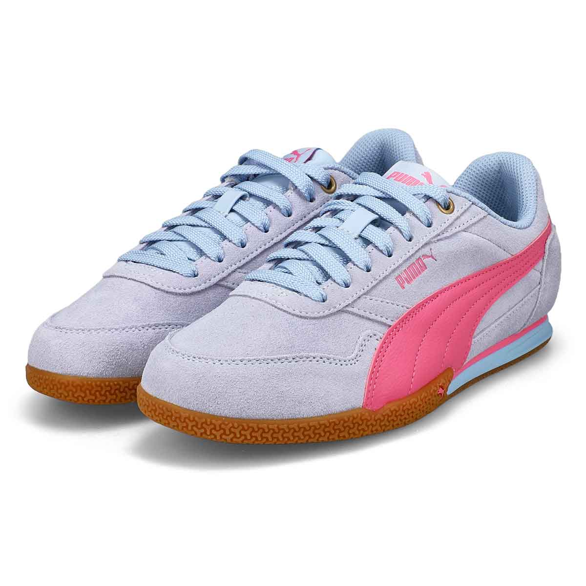 Women's Bella Donna SD Low Profile Sneaker - Light Blue/Pink