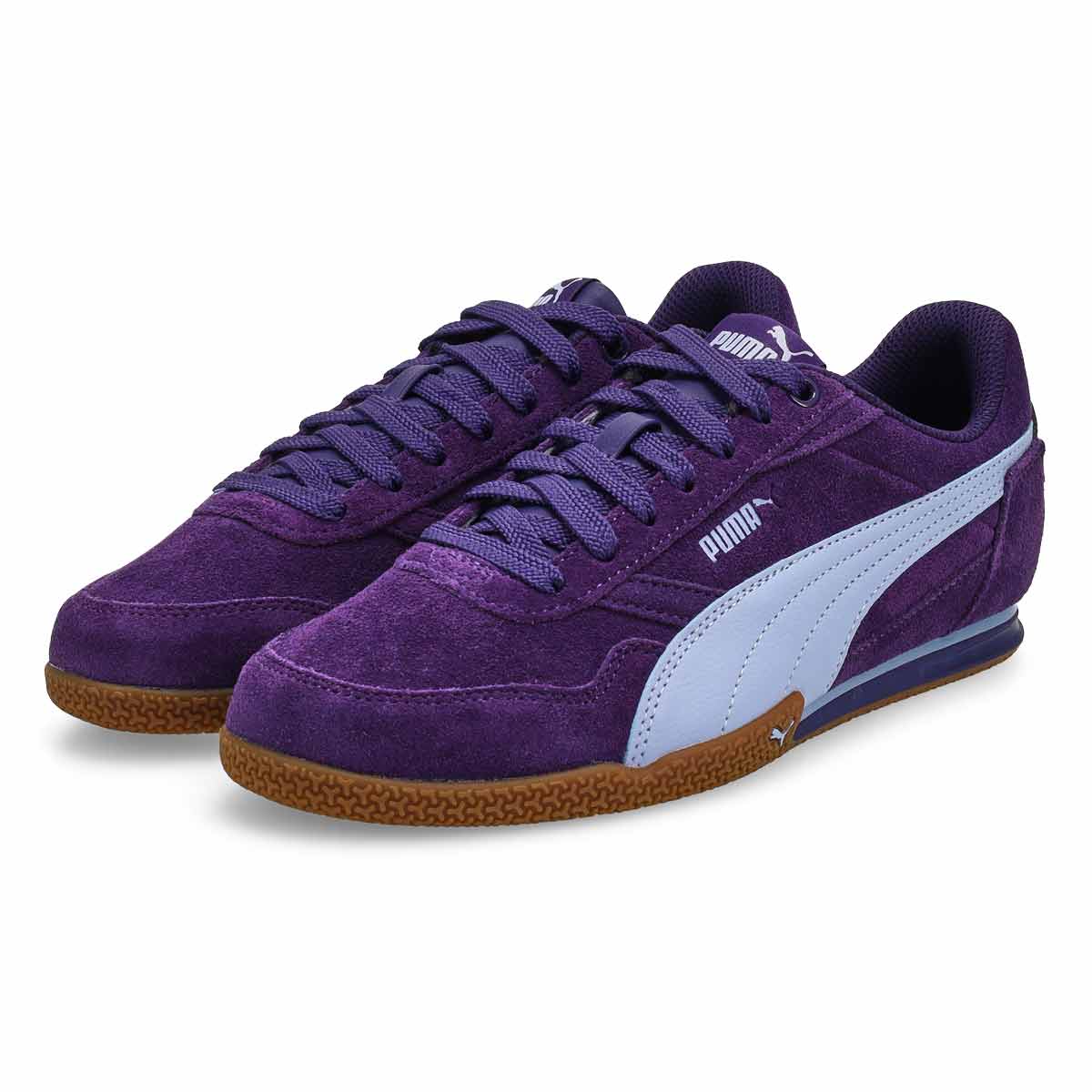 Baskets à profil bas BELLA DONNA SD, prune foncée/bleu pâle, femmes