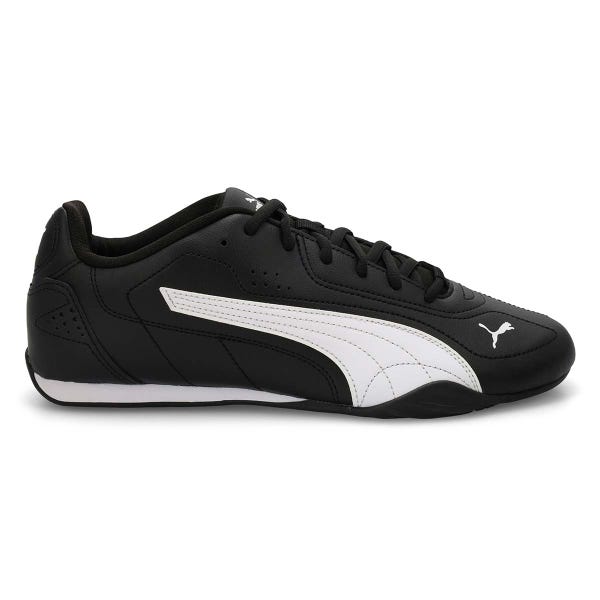 Mns Catch Lace Up Sneaker - Black/White