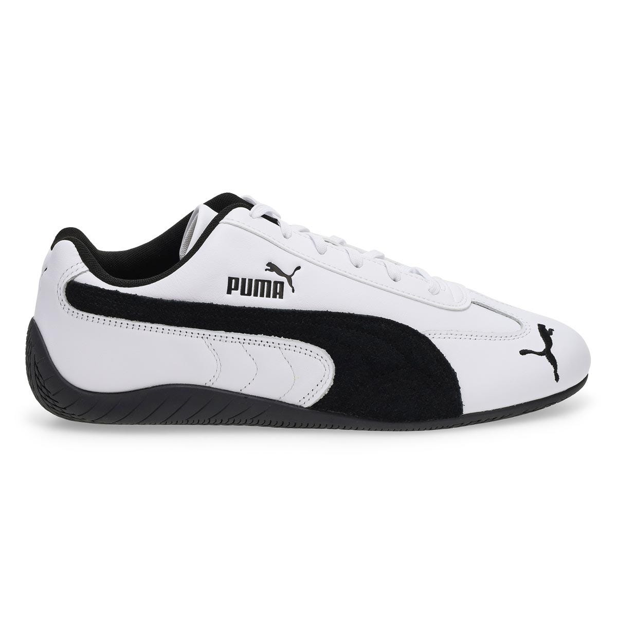 Men's Speedcat Low Profile Sneaker - White/Black