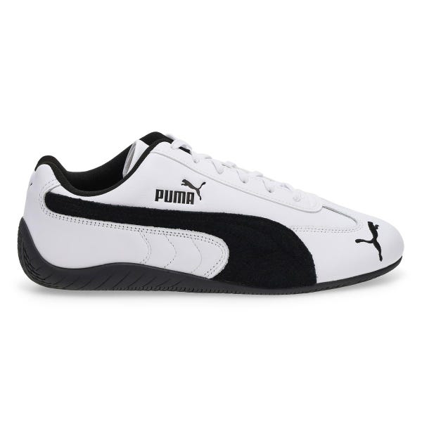 Men's Speedcat Low Profile Sneaker - White/Black