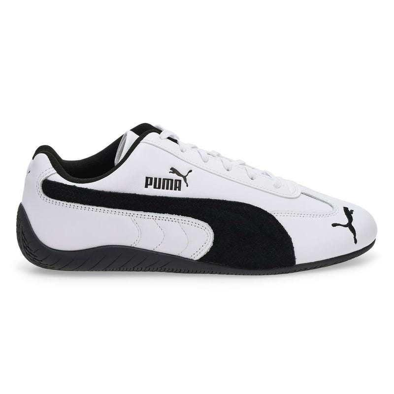 Men's Speedcat Low Profile Sneaker - White/Black