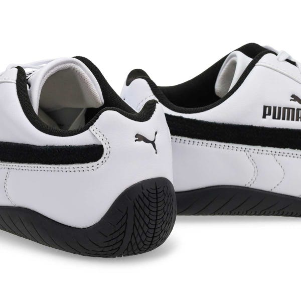 Men's Speedcat Low Profile Sneaker - White/Black