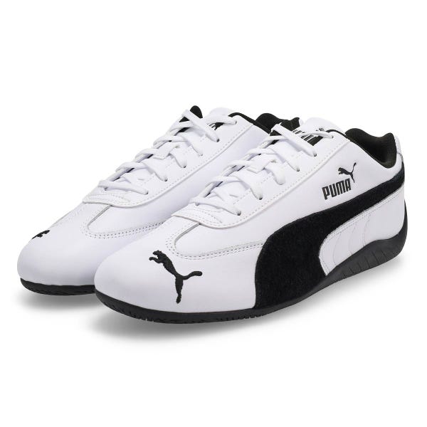 Men's Speedcat Low Profile Sneaker - White/Black