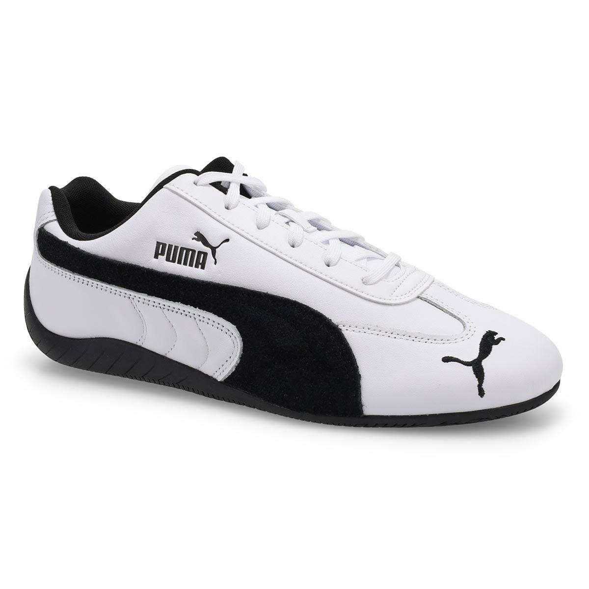 Puma Men's Speedcat Low Profile Sneaker - Whi | SoftMoc.com