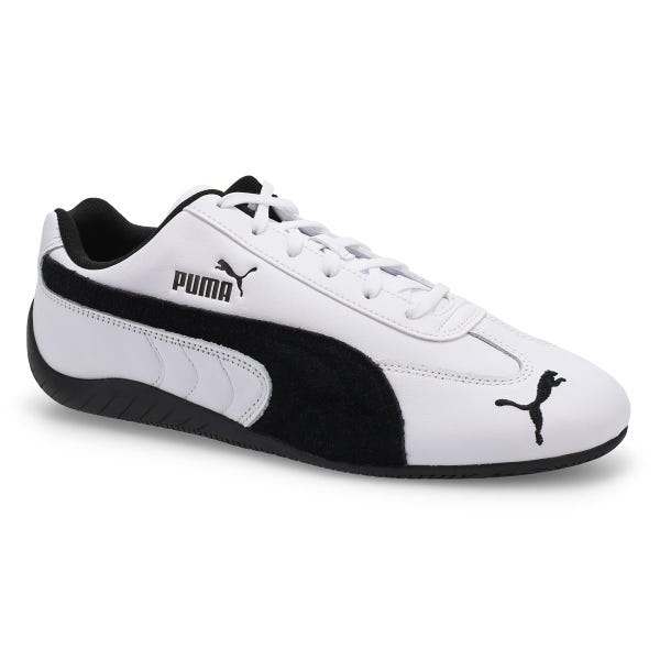 Men's Speedcat Low Profile Sneaker - White/Black