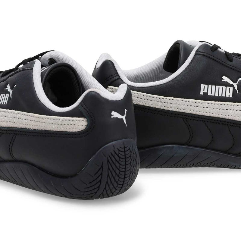 Men's Speedcat Low Profile Sneaker - Black/White