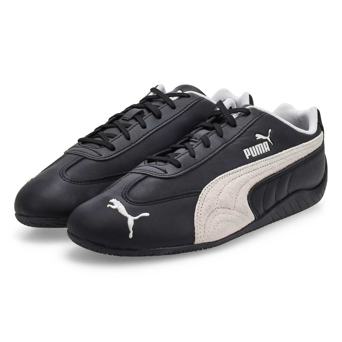 Mens' Speedcat Low Profile Sneaker - White/Black