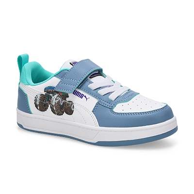 Kids Caven 2.0 Hot Wheels Sneaker - Cool Blue/White/Aquatic