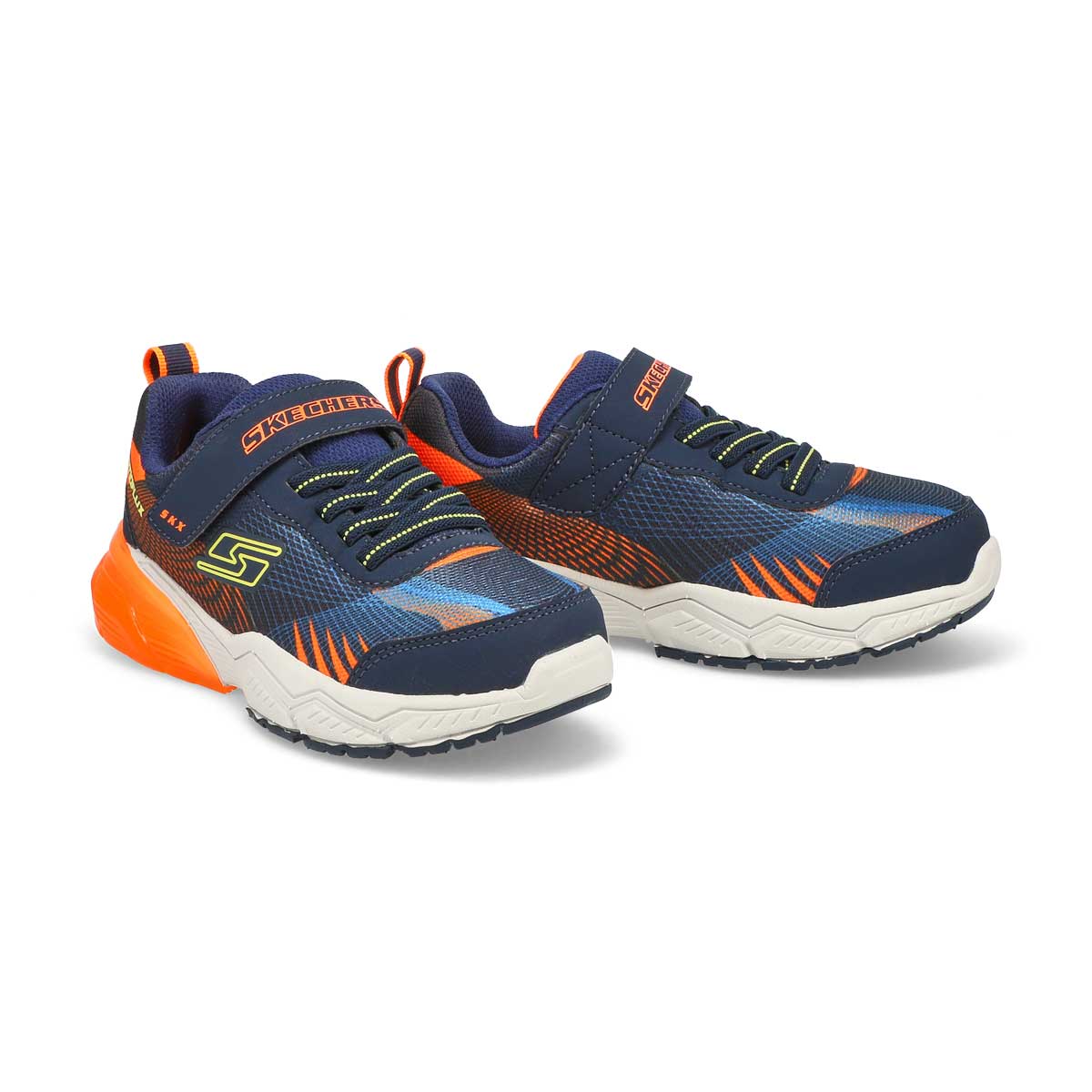 Boys' Thermoflux 2.0 Sneaker -Navy/Orange