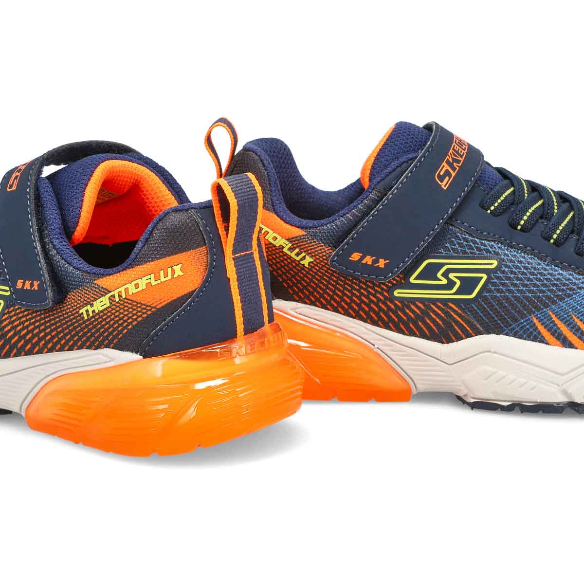 Boys' Thermoflux 2.0 Sneaker -Navy/Orange