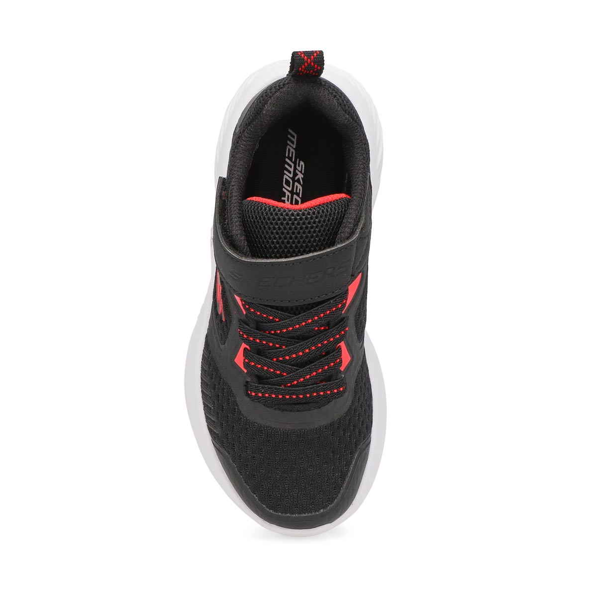 Boys' Bounder Sneaker - Black/ Red