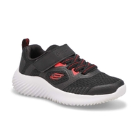 Boys' Bounder Sneaker - Black/ Red