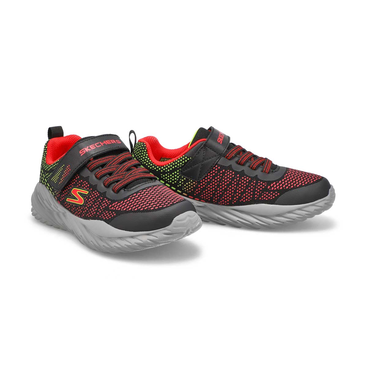 Espadrille NITRO SPRINT, noir/rouge, garçons