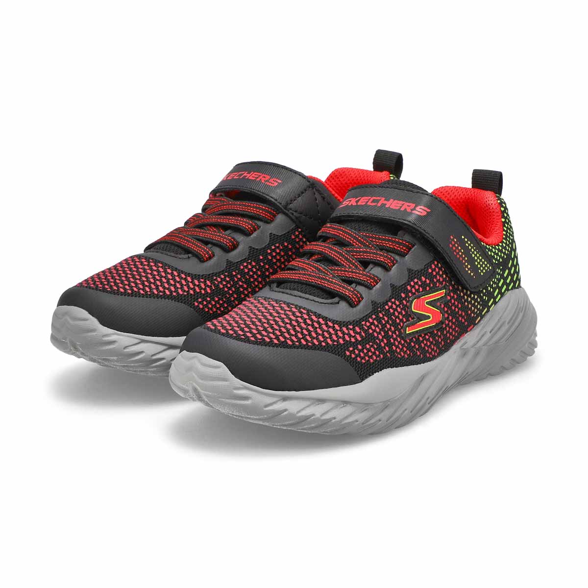 Espadrille NITRO SPRINT, noir/rouge, garçons