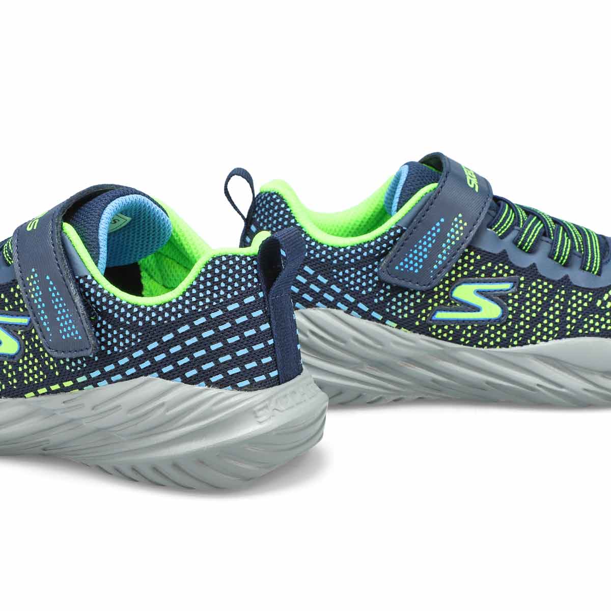Espadrille NITRO SPRINT, marine/lime, garçons