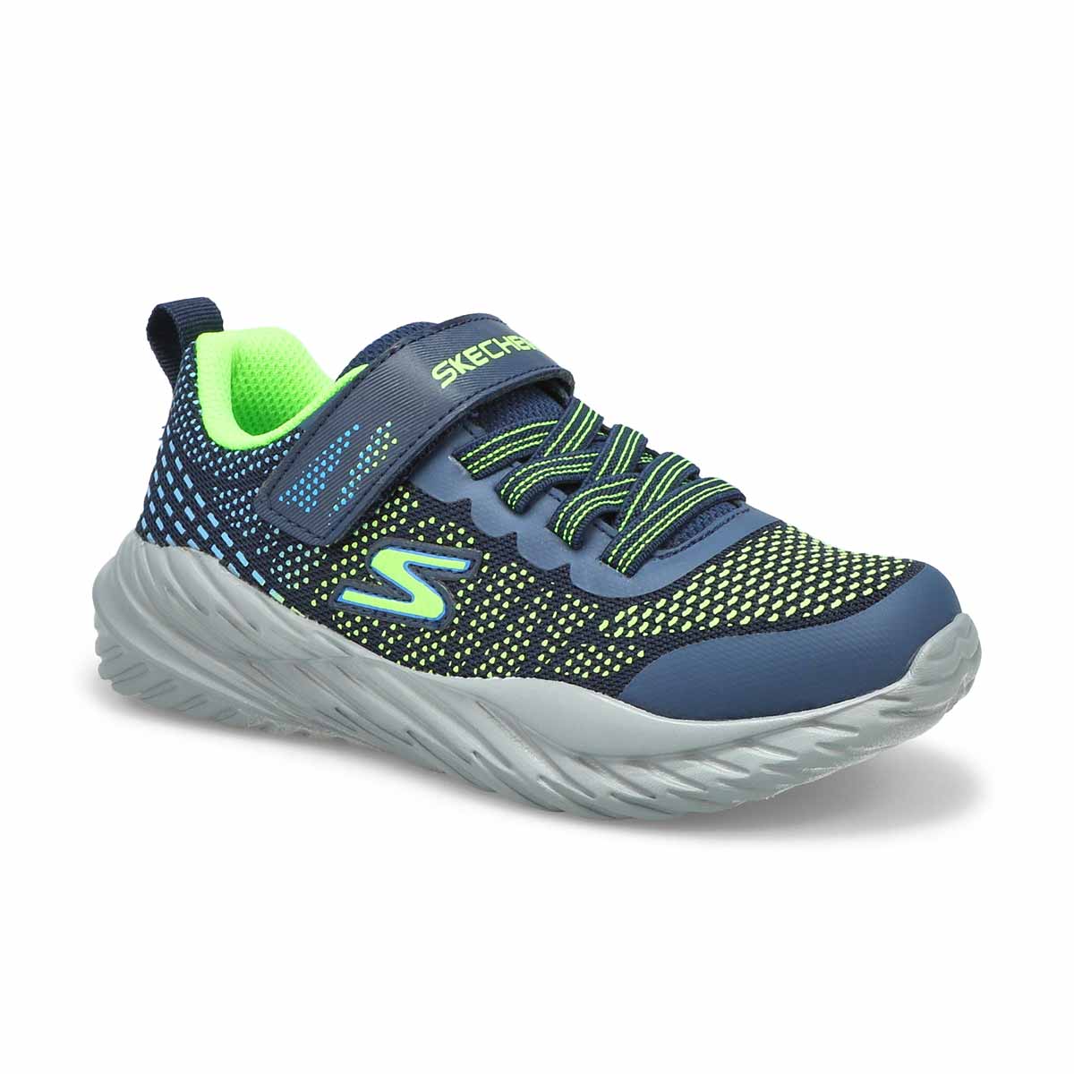 Espadrille NITRO SPRINT, marine/lime, garçons