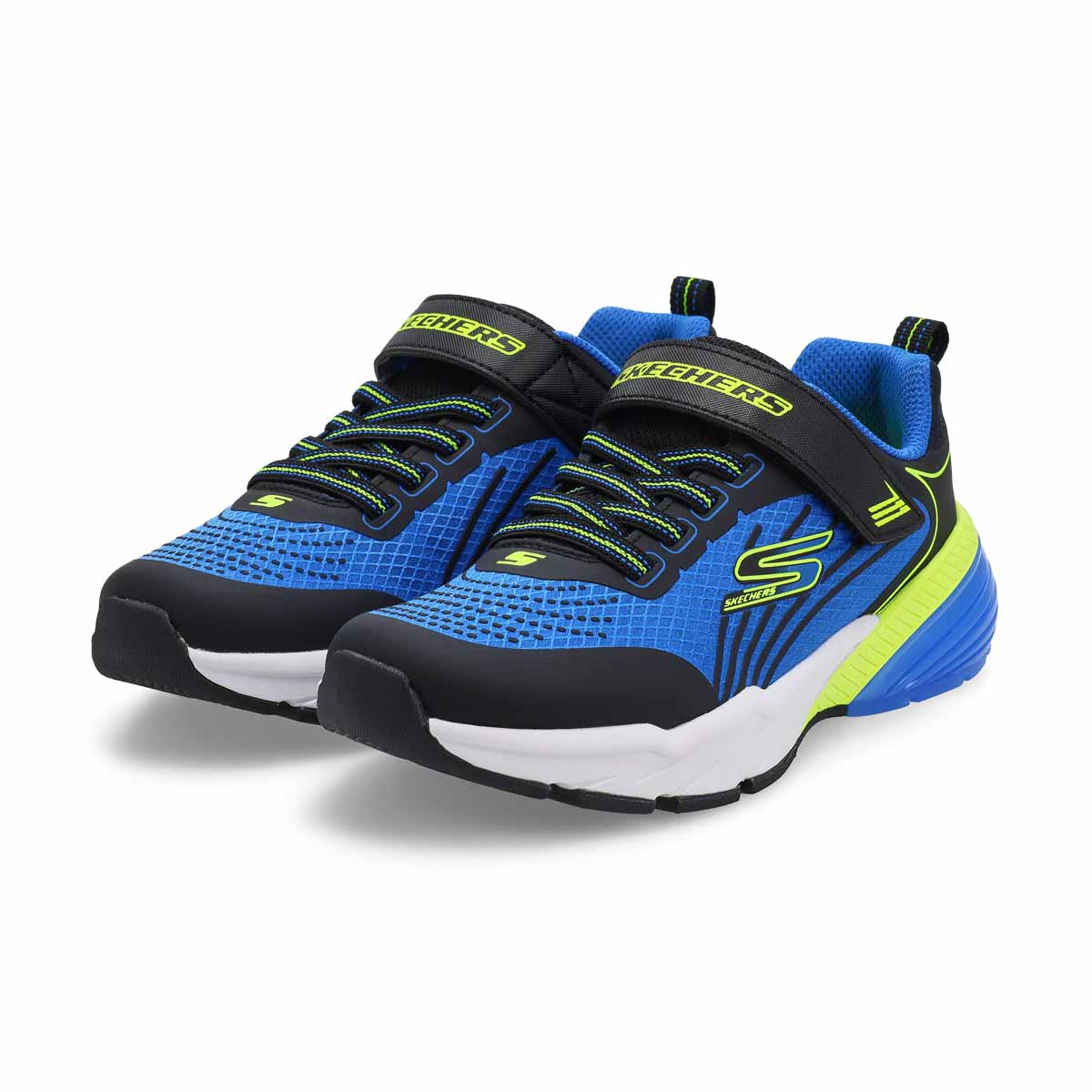 Baskets THERMOFLUX ELITE, bleu/noir/lime, garons