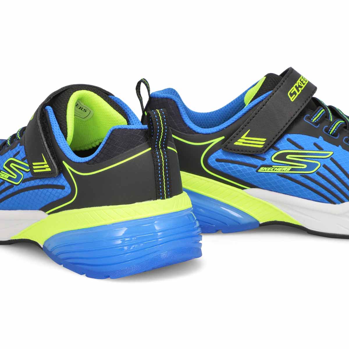 Boys' Thermoflux Elite Wide Sneaker - Black/Blue/Lime