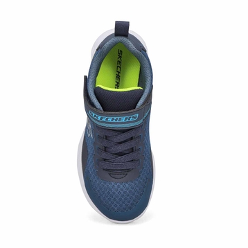 Boys' Microspec Max-Ravork Sneaker - Navy/Lime