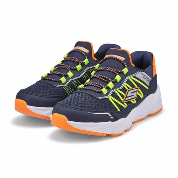 Boys' Turbo Tread Slip-Ins Sneaker - Navy/Orange