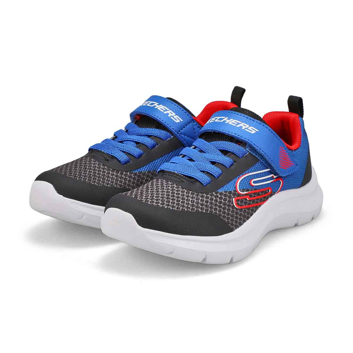 Boys' Skech Fast Sneaker - Royal Blue/ Black