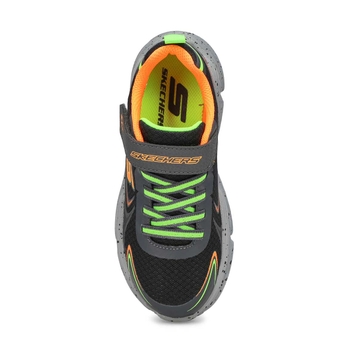 Boys' Wavetronic Sneaker -Black/Orange