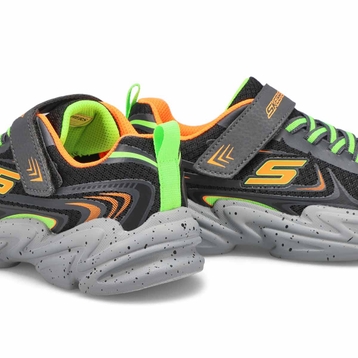 Boys' Wavetronic Sneaker -Black/Orange
