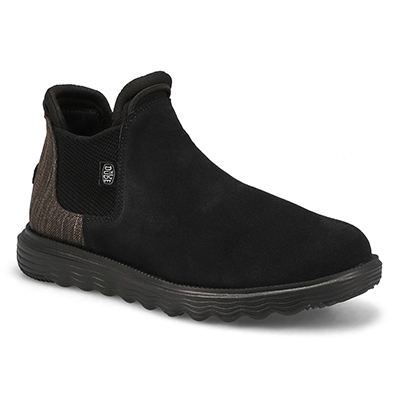 Lds Branson Slip On Ankle Boot - Black