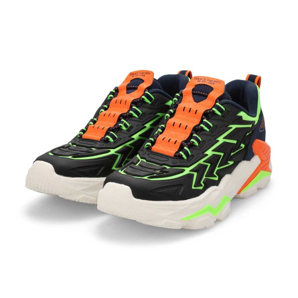 Baskets à enfiler SKECH-BOTS 2.0 SLIP-INS, noir/vert lime, garçons