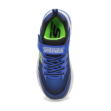 Espadrille à enfiler NITRATE, bleu roi, garçons