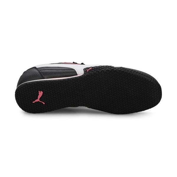 Baskets à profil bas BELLA DONNA, noir/blanc/rose, filles