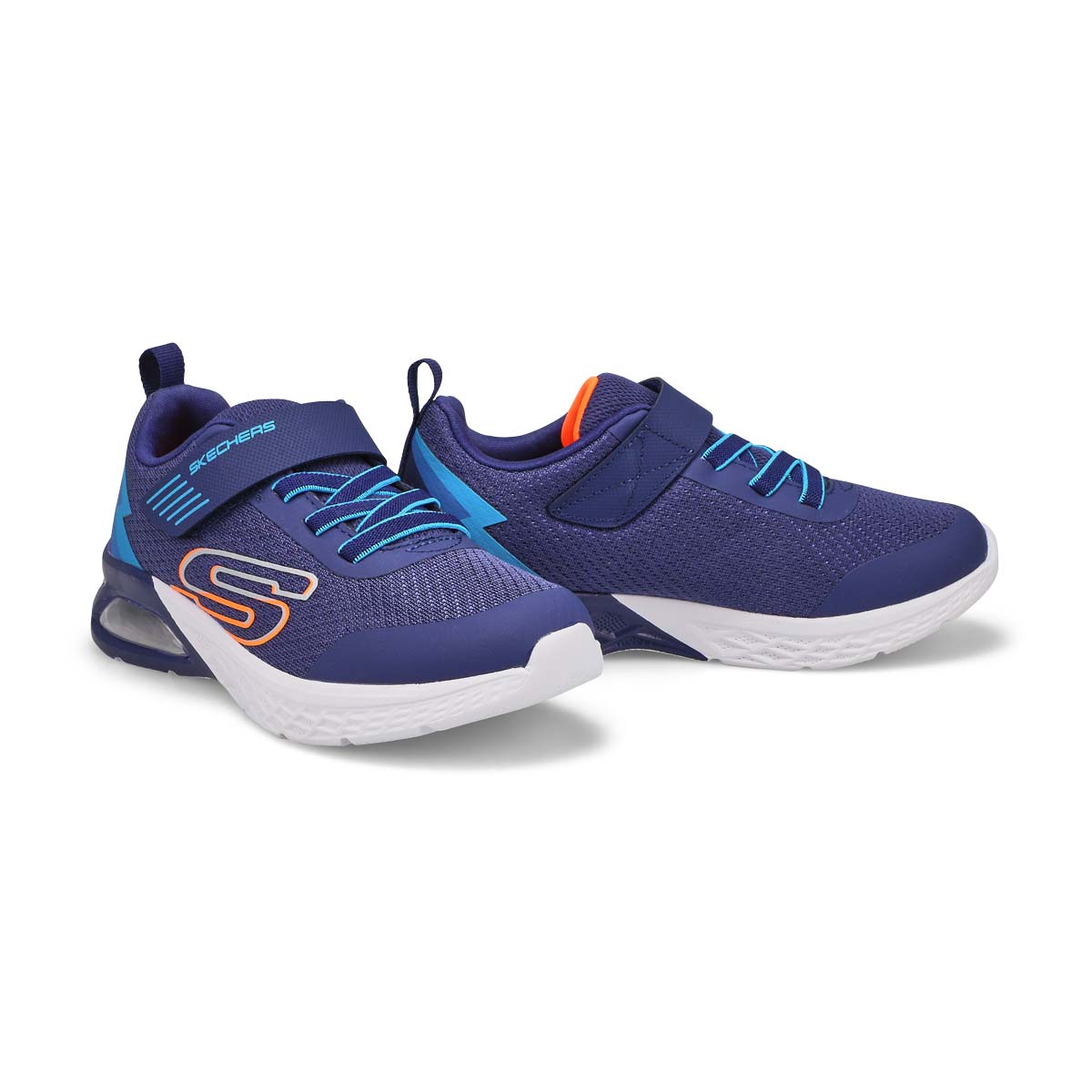 Boys'  Microspec Max II Sneaker - Navy/Black