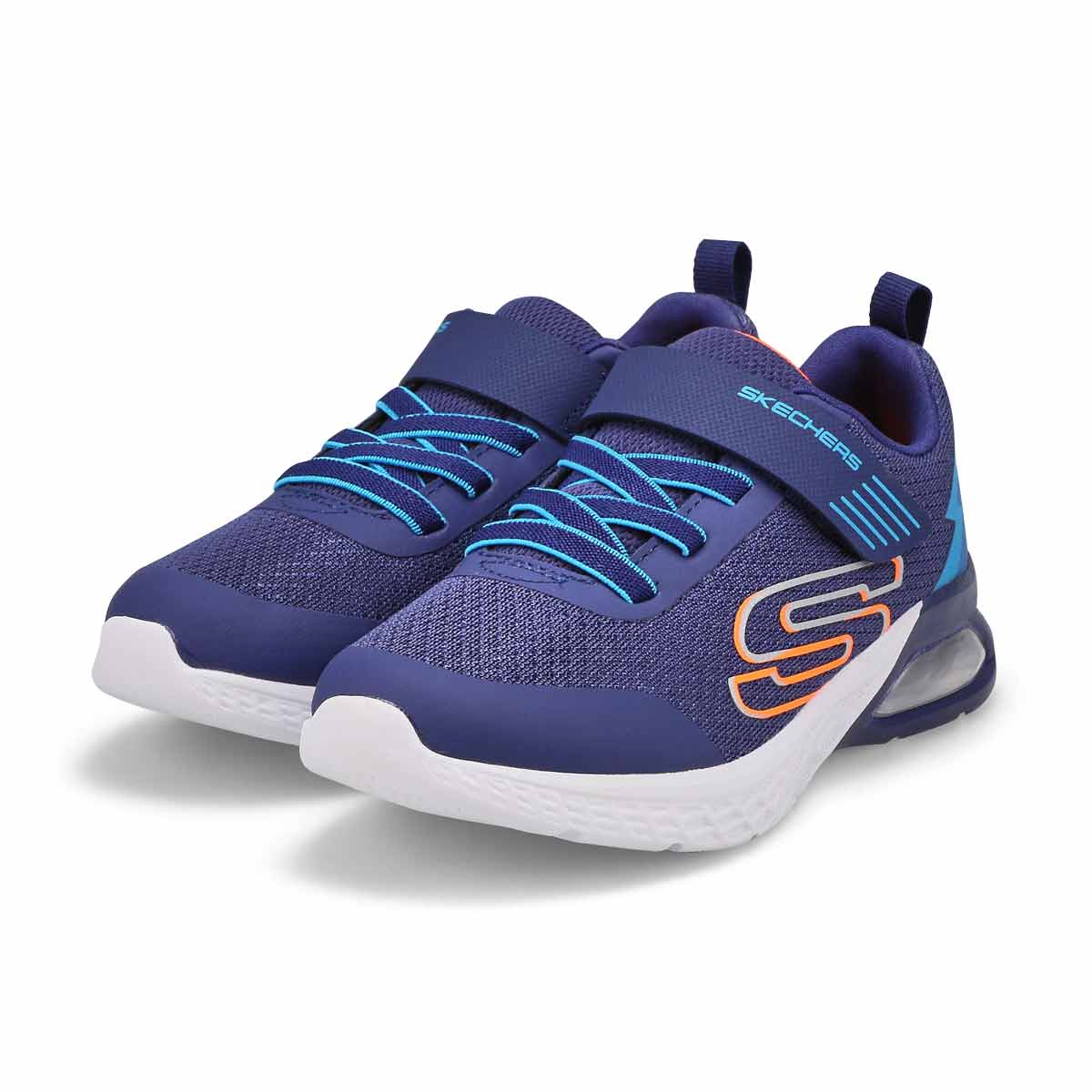Boys'  Microspec Max II Sneaker - Navy/Black