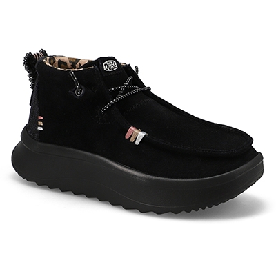 Chukka Wendy Peak Platform, noir, femmes