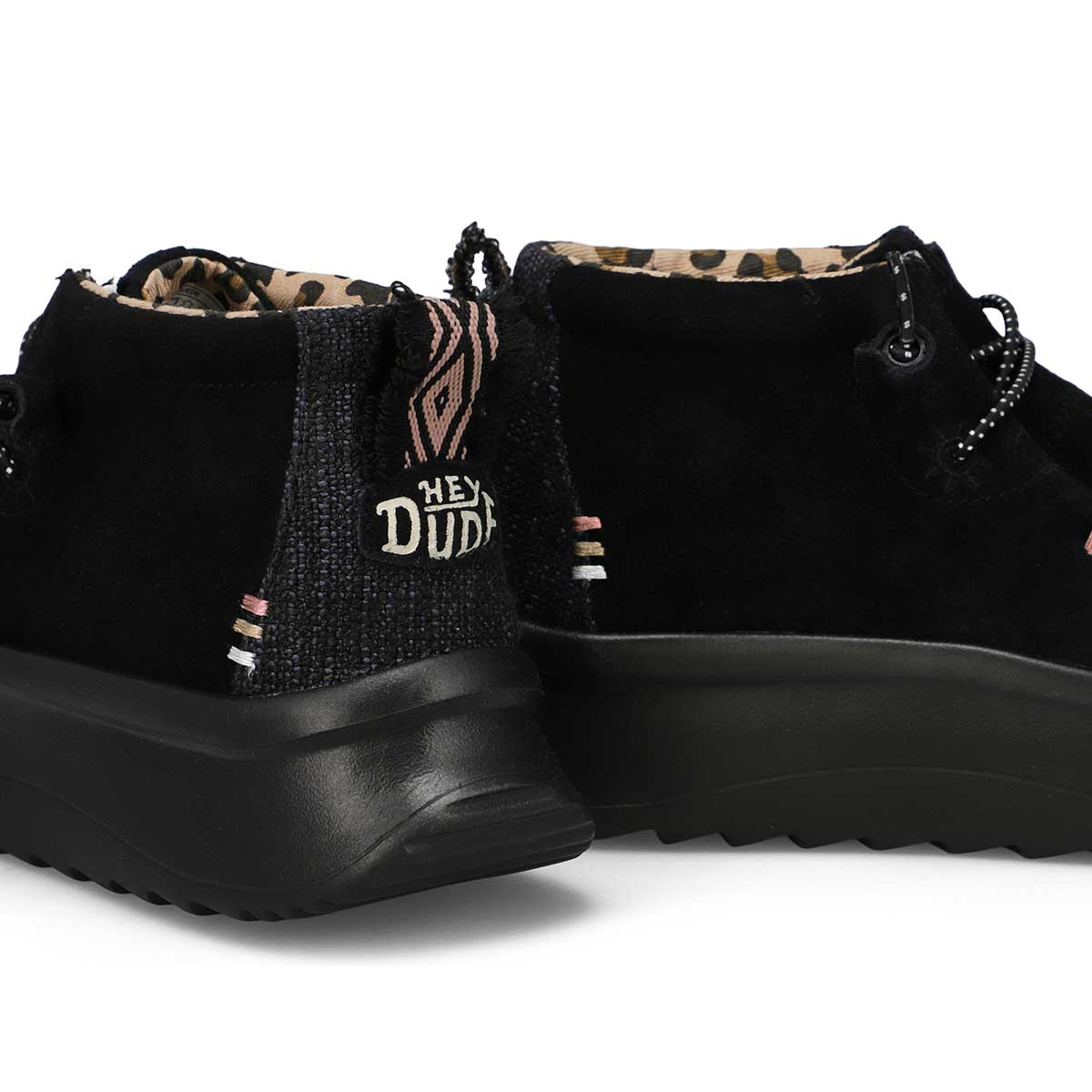 Chukka WENDY PEAK PLATFORM, noir, femmes