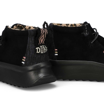 Women's  Wendy Peak Platform Chukka Boot - Black