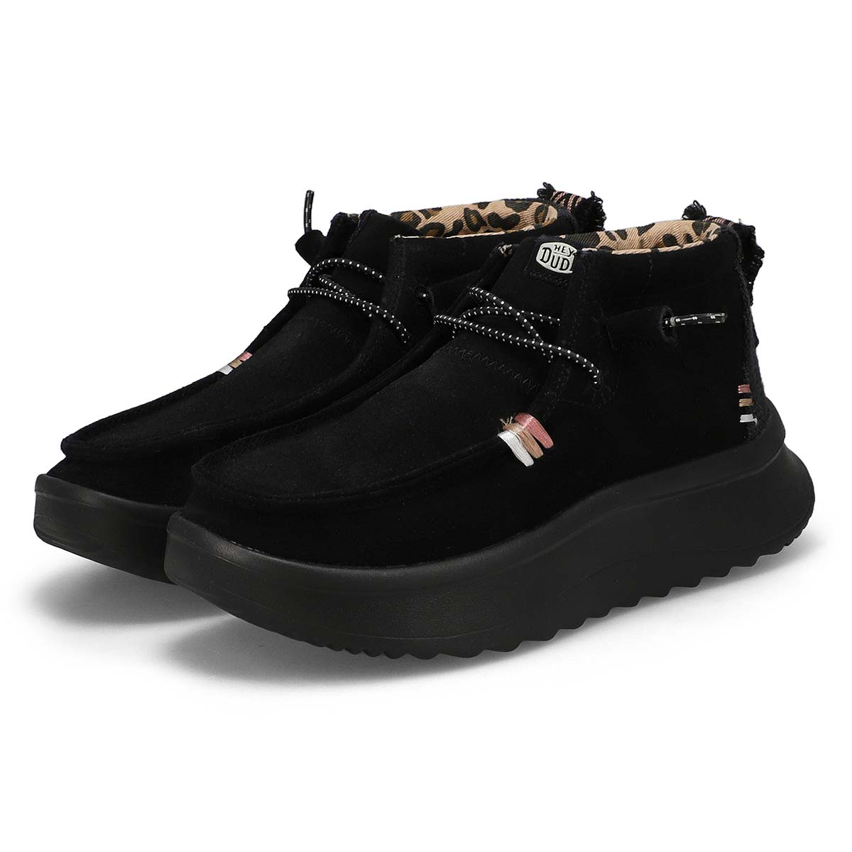 Chukka WENDY PEAK PLATFORM, noir, femmes