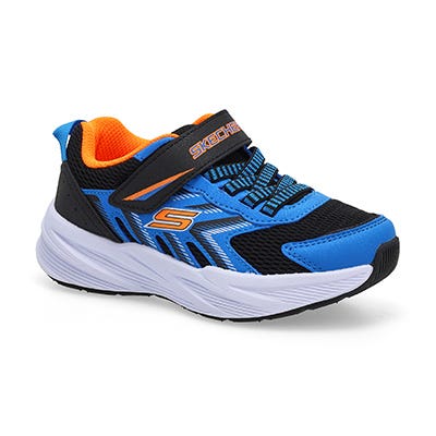 Bys Microspec Tread Sneaker - Blue/Black/Orange