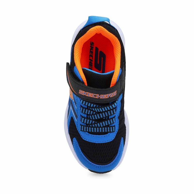 Boys' Microspec Tread Sneaker - Blue/Black/Orange