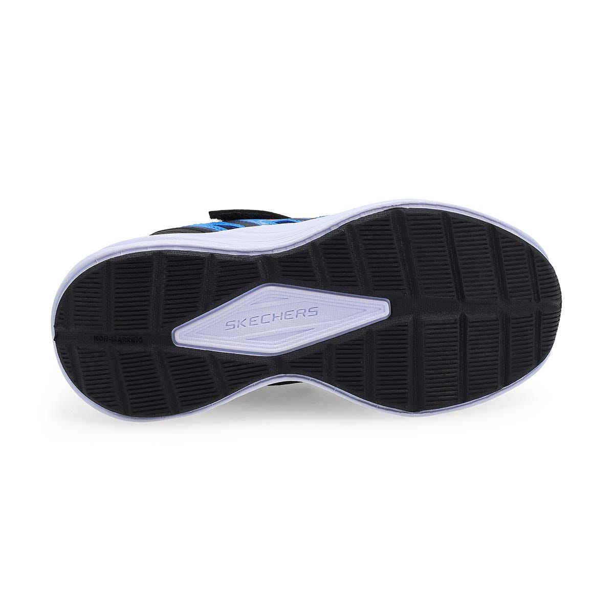Boys' Microspec Tread Sneaker - Blue/Black/Orange