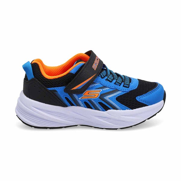 Boys' Microspec Tread Sneaker - Blue/Black/Orange